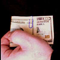 Linking Paper Clips Magic Trick Money