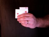 magicain shows cut cards