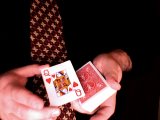 magician shows second card as if it is the top card