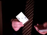 magician shows audience chosen card