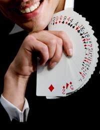 Magic Sleight Of Hand Card Trick