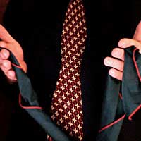 Untying Knot Trick Magic Trick Rope